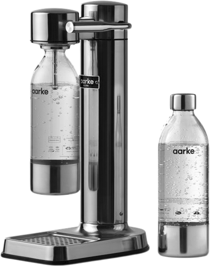 Billede af Carbonator Polished Steel Bundle C3 Inkl. 2 Flasker